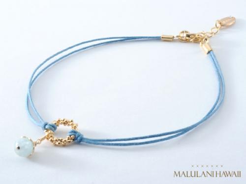 Code Anklet (Cerulean Blue)