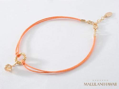Code Anklet (Cerulean Blue)